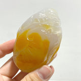 10 Pieces Beautiful Agate Tiger Carving - Wholesale Crystals