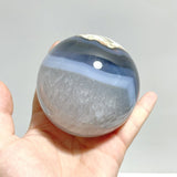 10 Pieces Large Volcano Agate Spheres (UV Reactive) - Wholesale Crystals