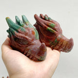 10 Pieces Ocean Jasper Dragon Head -Wholesale Crystals