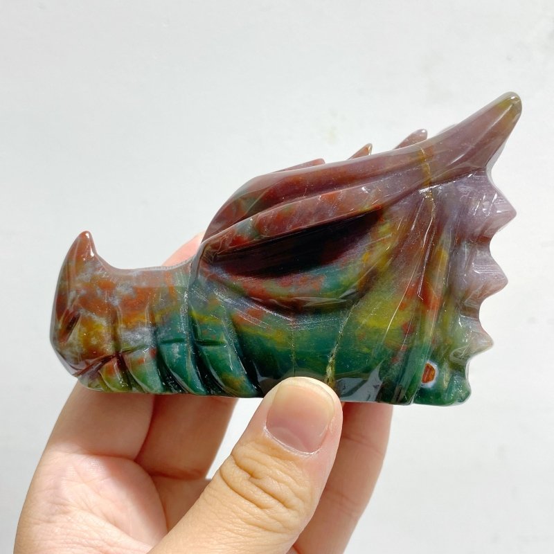 10 Pieces Ocean Jasper Dragon Head -Wholesale Crystals