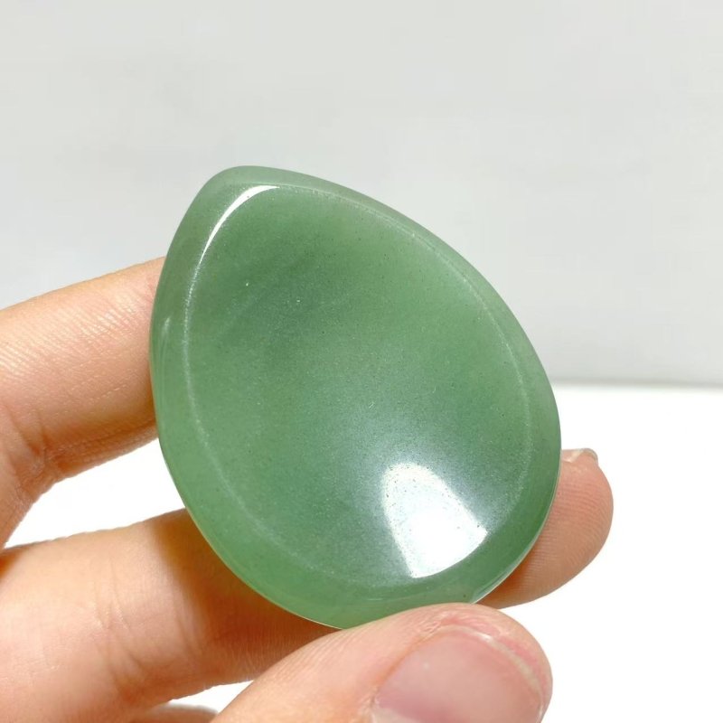10 Types Worry Stones Teardrop Shape Wholesale Green Aventurine Labradorite Clear Quartz - Wholesale Crystals