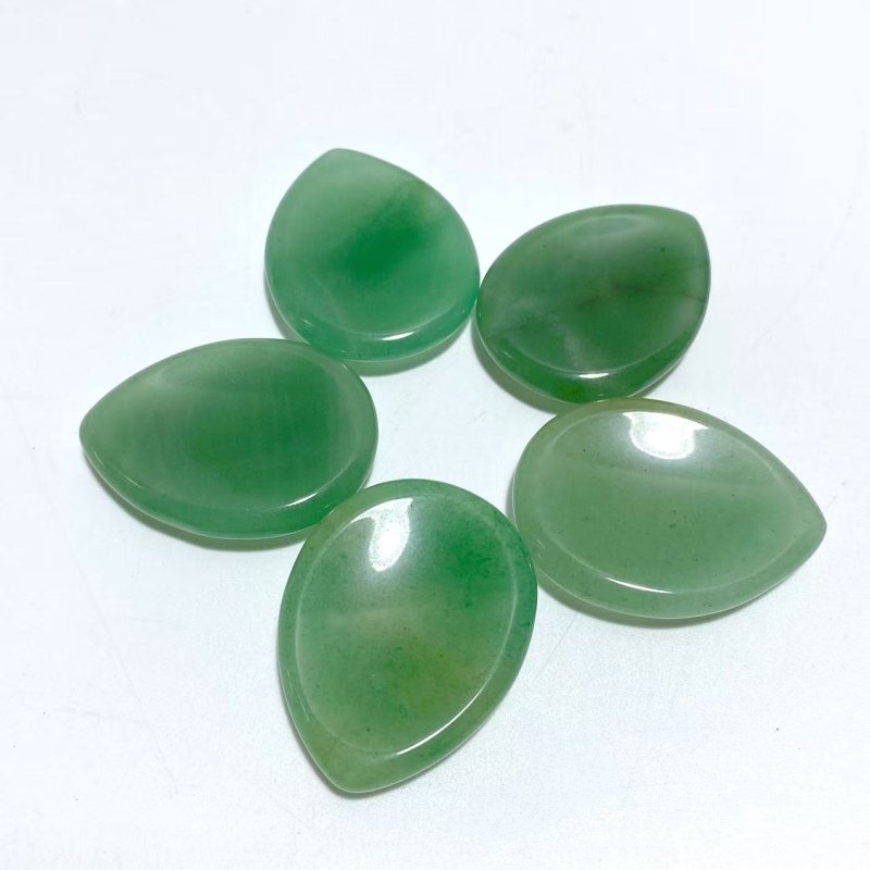 10 Types Worry Stones Teardrop Shape Wholesale Green Aventurine Labradorite Clear Quartz - Wholesale Crystals