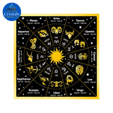 10 Zodiac Altar(1 - 2) Tarot Tablecloth - Wholesale Crystals