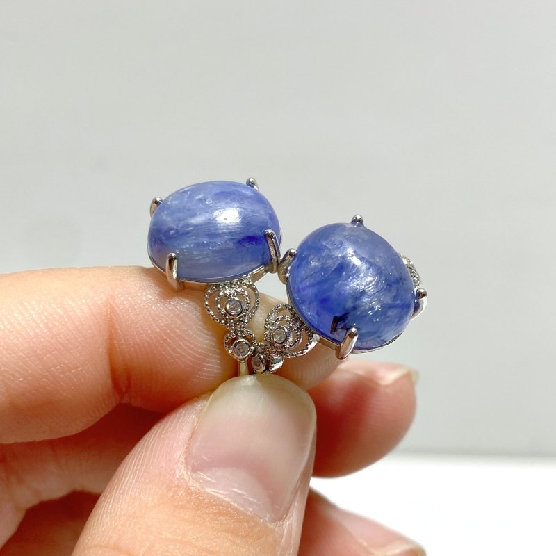 101 Pieces Blue Kyanite Different Styles Rings - Wholesale Crystals