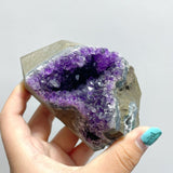 11 Pieces Amethyst Cluster Tower Points - Wholesale Crystals