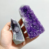 11 Pieces Amethyst Cluster Tower Points - Wholesale Crystals