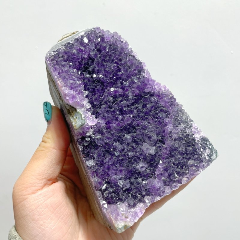 11 Pieces Amethyst Cluster Tower Points - Wholesale Crystals