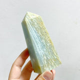 11 Pieces Caribbean Calcite Four-Sided Points -Wholesale Crystals