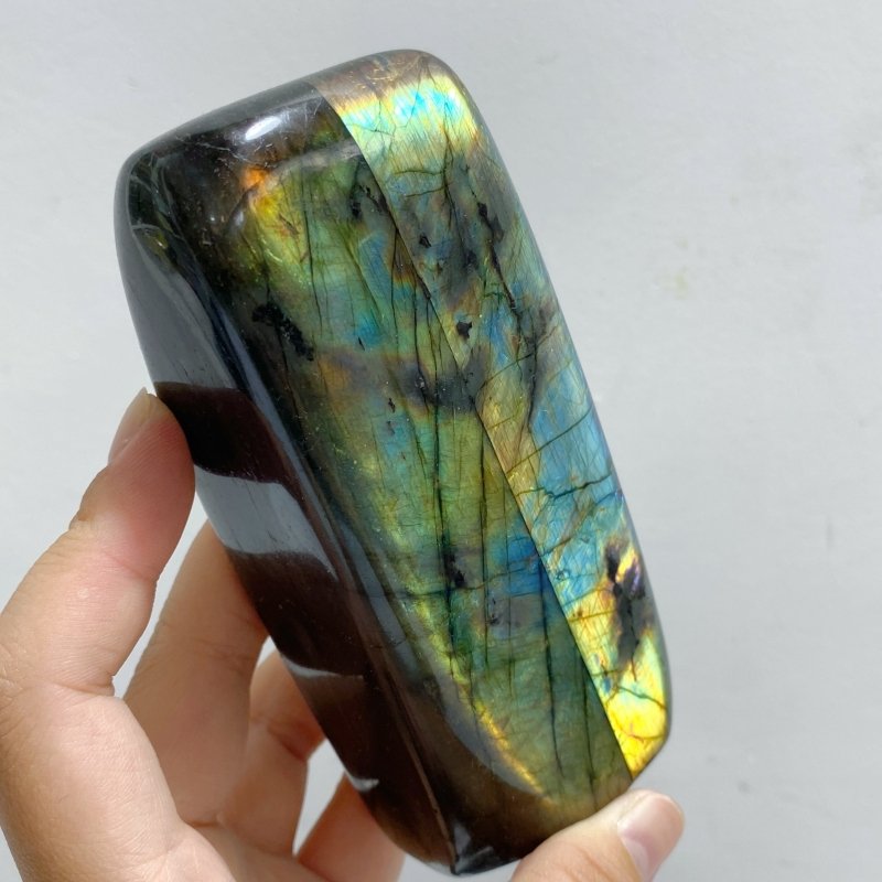 11 Pieces Large Beautiful Polished Labradorite Free Form -Wholesale Crystals
