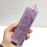 11 Pieces Large Lepidolite Tower - Wholesale Crystals