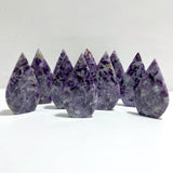 11 Pieces Spark Lepidolite Arrow Head Shape - Wholesale Crystals