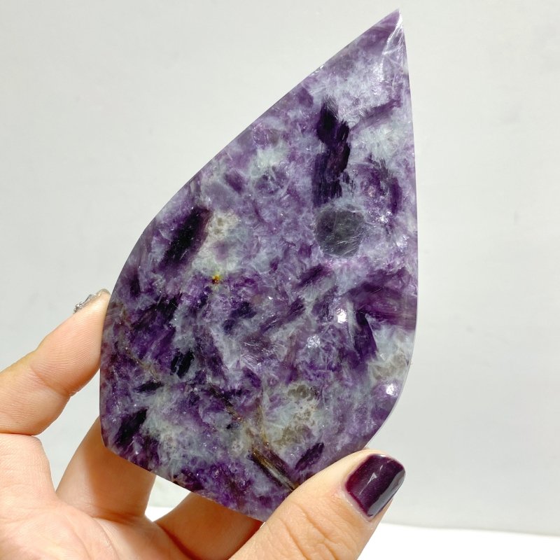 11 Pieces Spark Lepidolite Arrow Head Shape - Wholesale Crystals