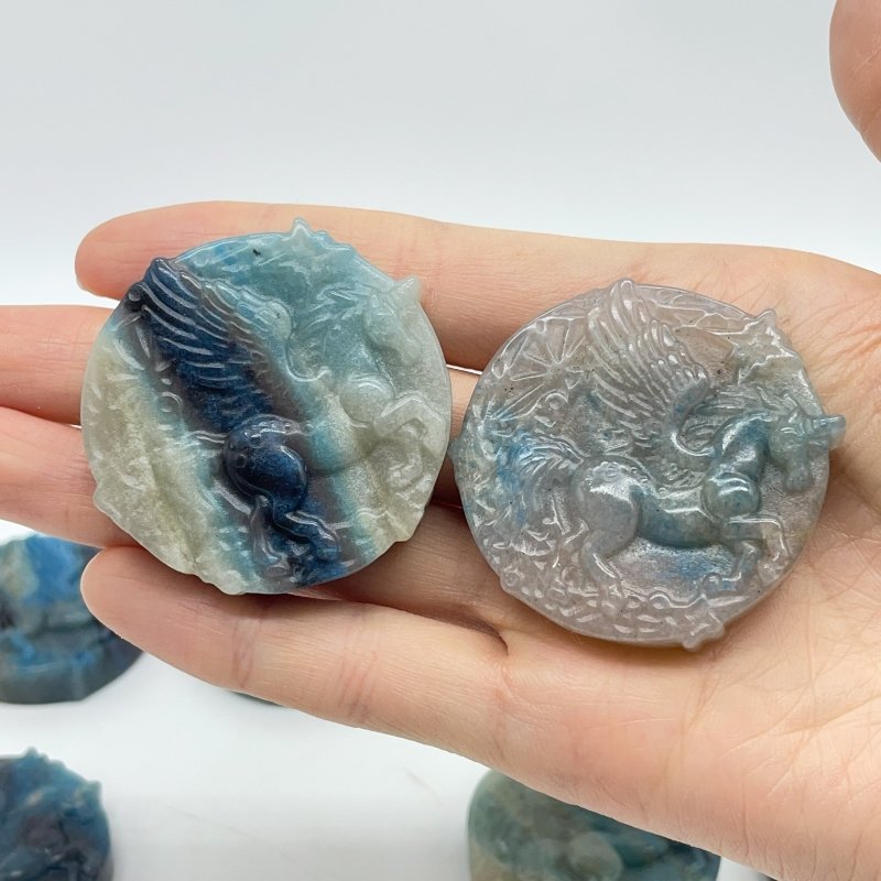 11 Pieces Trolleite Stone Pegasus Crystal Carving -Wholesale Crystals