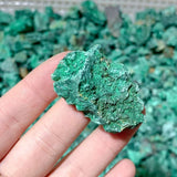 11lbs Natural Small Raw Malachite High Quality - Wholesale Crystals