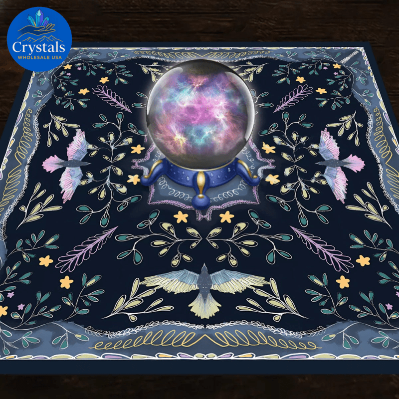 12 Animal Starry Sky Tarot Tablecloth - Wholesale Crystals