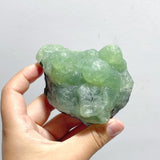 12 Pieces Beautiful Prehnite Raw Stone Specimen - Wholesale Crystals