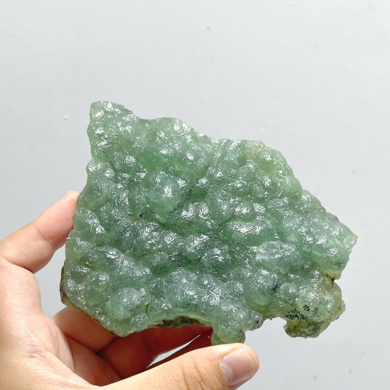 12 Pieces Beautiful Prehnite Raw Stone Specimen - Wholesale Crystals