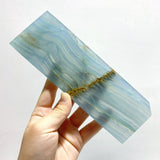 12 Pieces Blue Onyx Slab - Wholesale Crystals