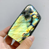 13 Pieces Beautiful Polished Yellow Blue Labradorite Free Form -Wholesale Crystals