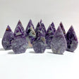 13 Pieces Spark Lepidolite Arrow Head Shape - Wholesale Crystals