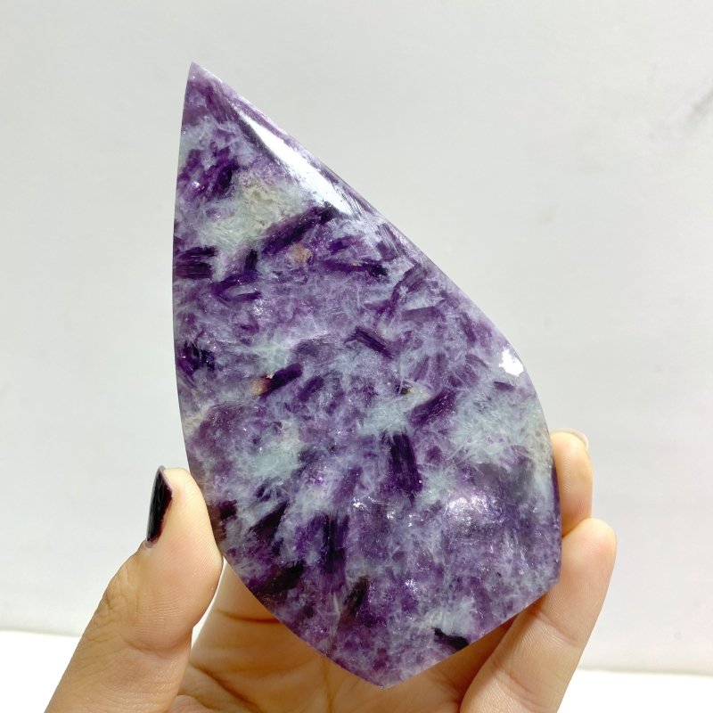 13 Pieces Spark Lepidolite Arrow Head Shape - Wholesale Crystals