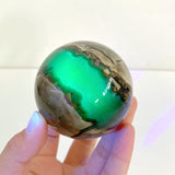 13 Pieces Volcano Agate Sphere(UV - Reactive) - Wholesale Crystals