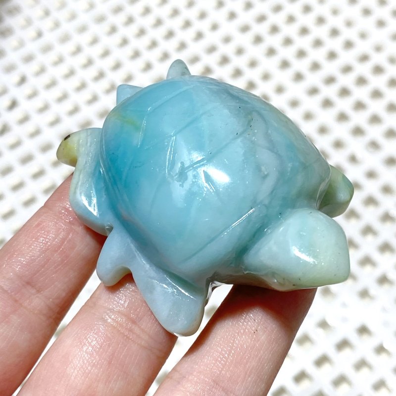 131 Pieces Caribbean Calcite Sea Turtle Carving (Sea Freight Only) -Wholesale Crystals