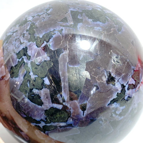 2 Pieces 12CM Indigo Gabbro Stone Spheres