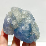 14 Pieces Blue Fluorite Mixed Calcite Raw Stone Specimen For Collection - Wholesale Crystals