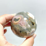 14 Pieces Ocean Jasper Spheres Balls - Wholesale Crystals