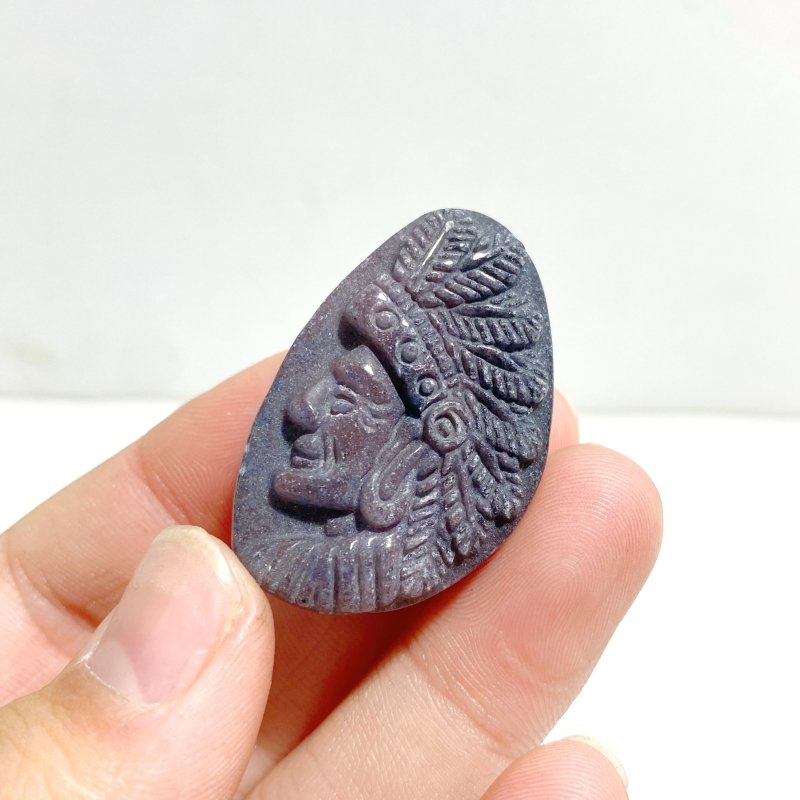 14 Pieces Trolleite Stone Indians Avatar Carving Clearance - Wholesale Crystals