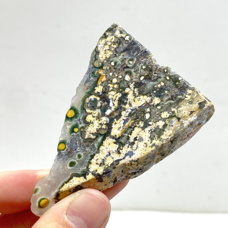 16 Pieces 8th Vein Ocean Jasper Slabs - Wholesale Crystals