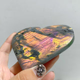 16 Pieces Beautiful Labradorite Heart -Wholesale Crystals