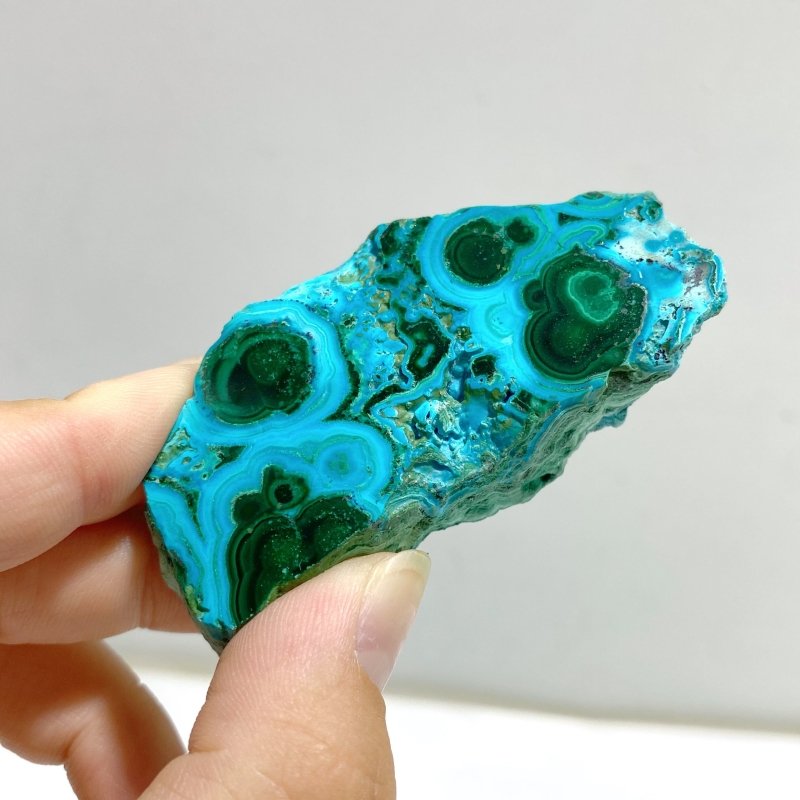 16 Pieces Beautiful Raw Chrysocolla Mixed Malachite Specimen -Wholesale Crystals