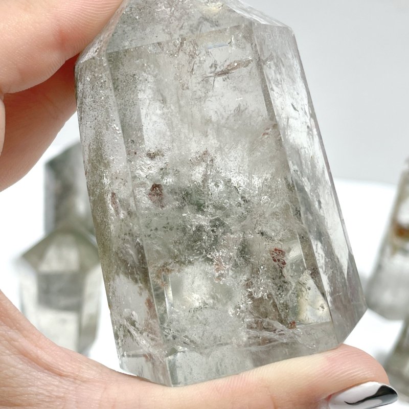 16 Pieces Garden Quartz Clear Tower - Wholesale Crystals