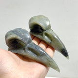 16 Pieces Large Labradorite Cow Skull Carving Closeout -Wholesale Crystals