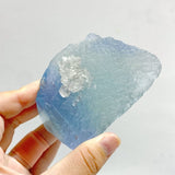 17 Pieces Blue Fluorite Mixed Calcite Raw Stone Specimen - Wholesale Crystals