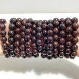 18 Pieces 14mm Garnet Bracelets -Wholesale Crystals