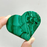 19 Pieces Malachite Heart -Wholesale Crystals