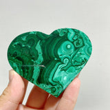 19 Pieces Malachite Heart -Wholesale Crystals