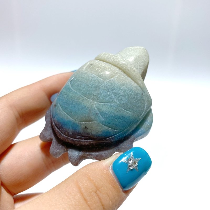 19 Pieces Trolleite Sea Turtle Carving - Wholesale Crystals