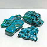 4 Pieces High Quality Polished Chrysocolla Mixed Malachite Home Decor #4