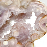 2 Pairs Geode Druzy Sakura Flower Agate Butterfly Wing With Stand - Wholesale Crystals