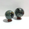 2 Pieces 6th Vein Ocean Jasper Spheres - Wholesale Crystals