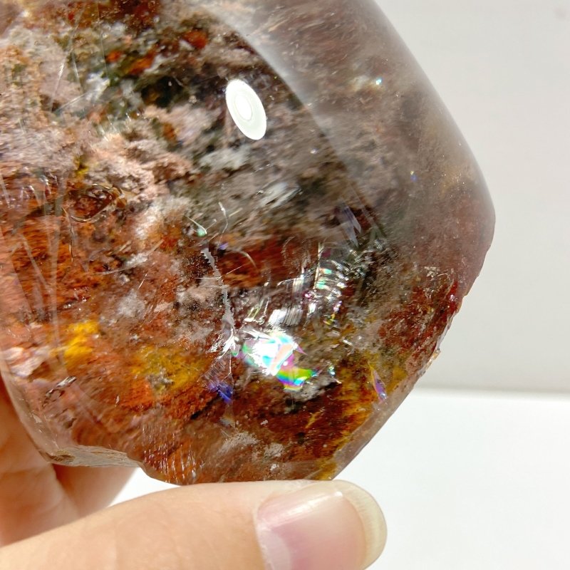 2 Pieces Beautiful Garden Quartz With Stand -Wholesale Crystals