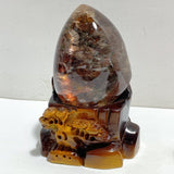 2 Pieces Beautiful Garden Quartz With Stand -Wholesale Crystals
