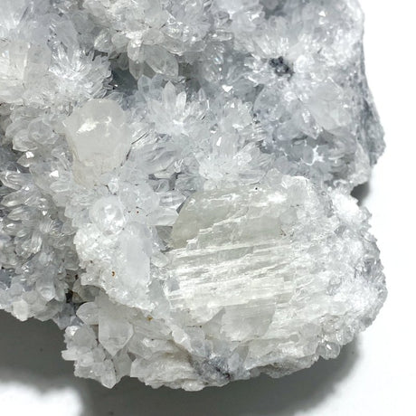 2 Pieces Black Clear Quartz Cluster Mixed Pyrite - Wholesale Crystals