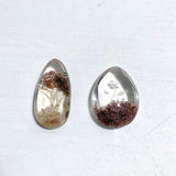2 Pieces Flower&Tree Garden Quartz Inner Scene Carving - Wholesale Crystals