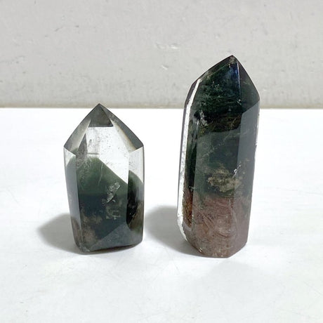 2 Pieces Garden Quartz Tower -Wholesale Crystals