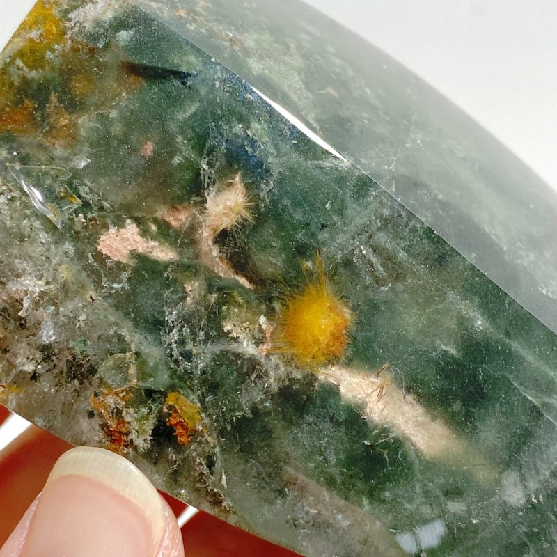 2 Pieces Garden Quartz Tower Point With Stand -Wholesale Crystals